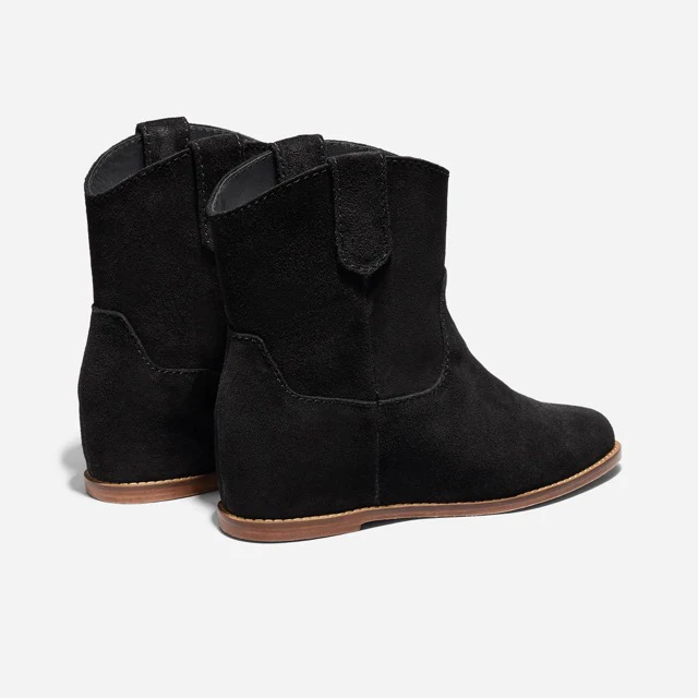 Amaya Bootie Black Suede - Image 3