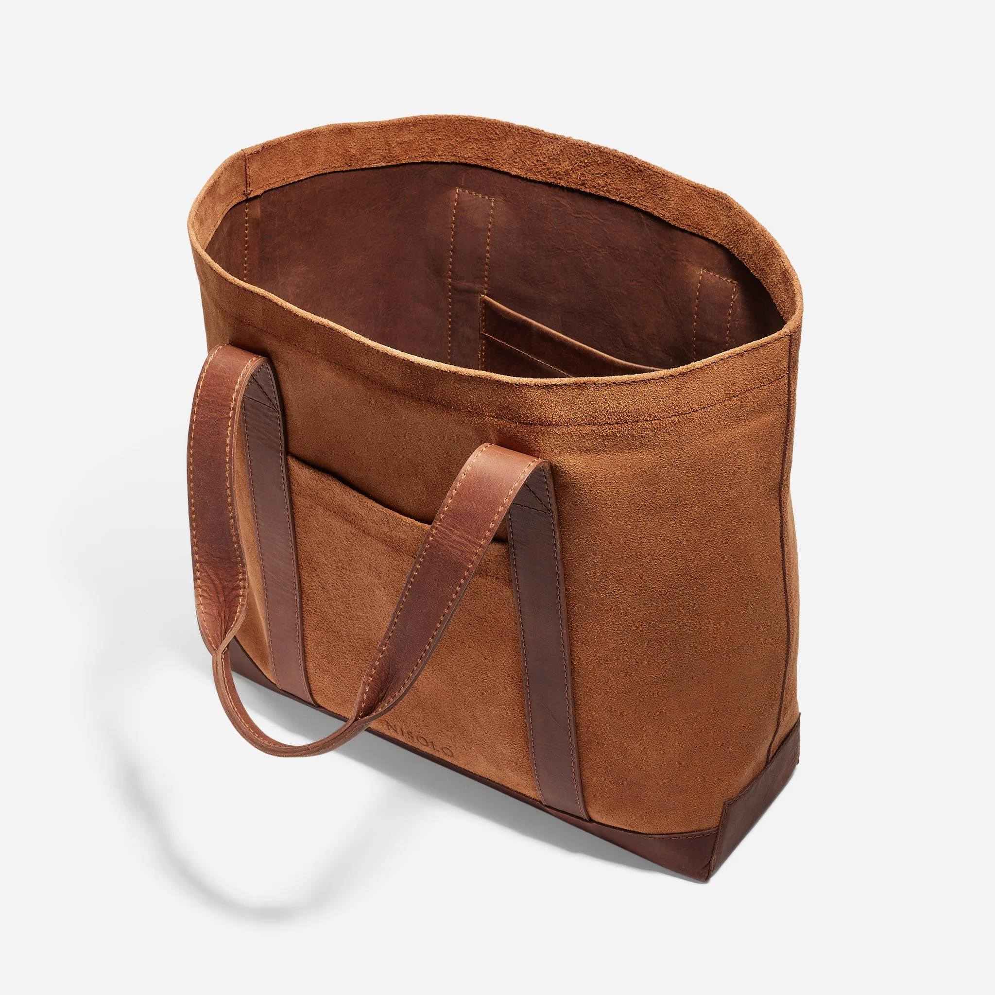 Arlo Tote Tan Suede - Image 3