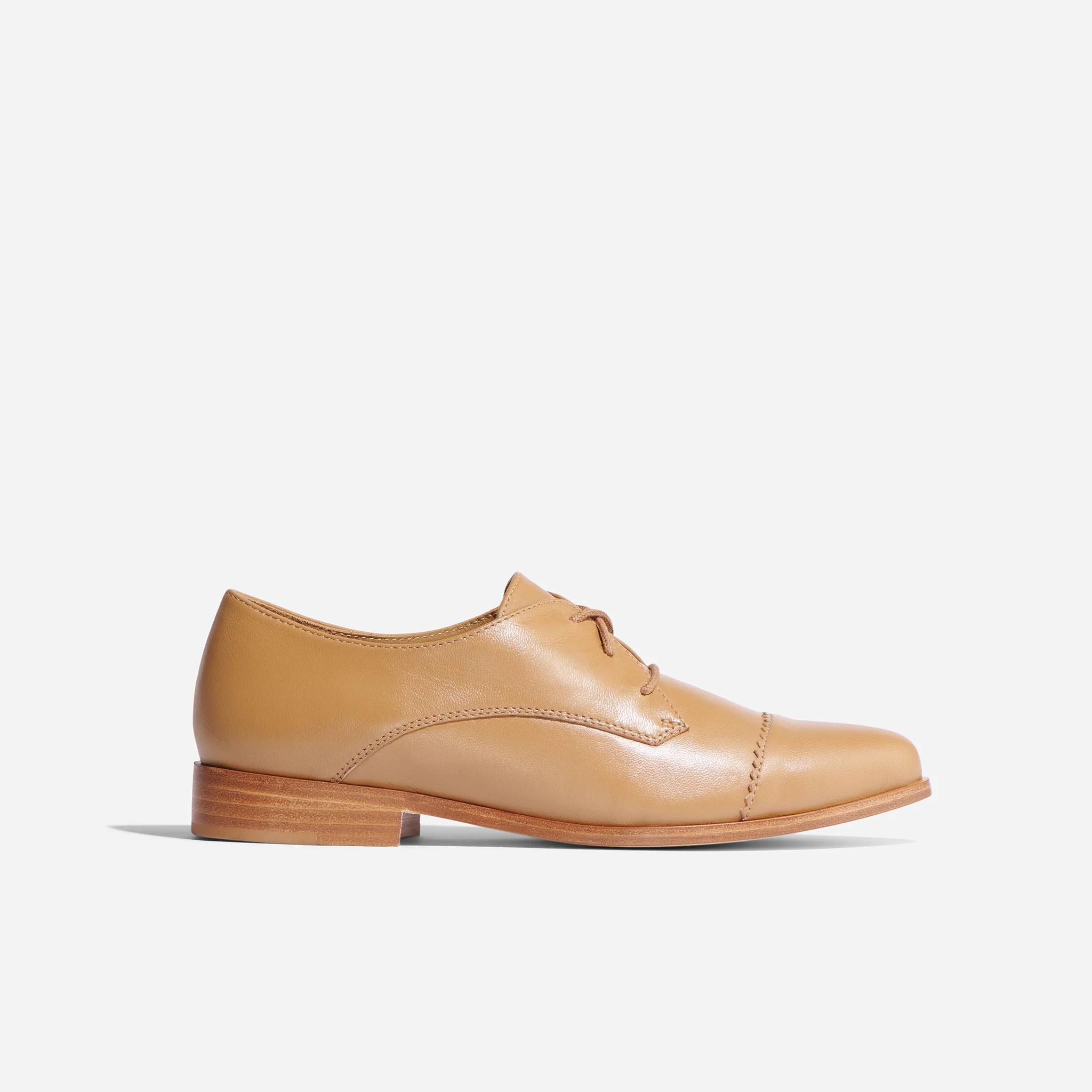 Emilia Cap Toe Oxford Almond - Image 3