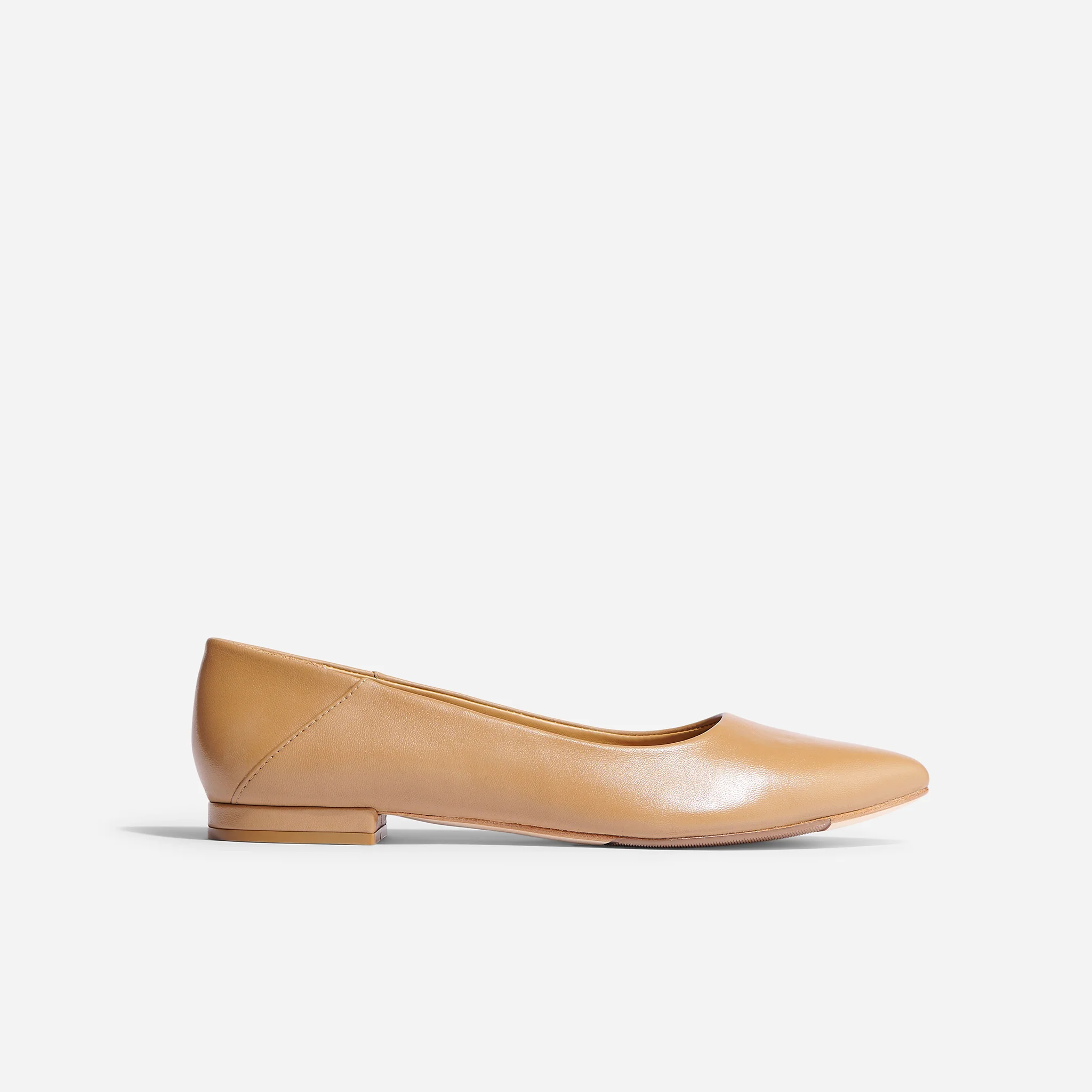 Fina Pointed Toe Flat Almond - Image 5