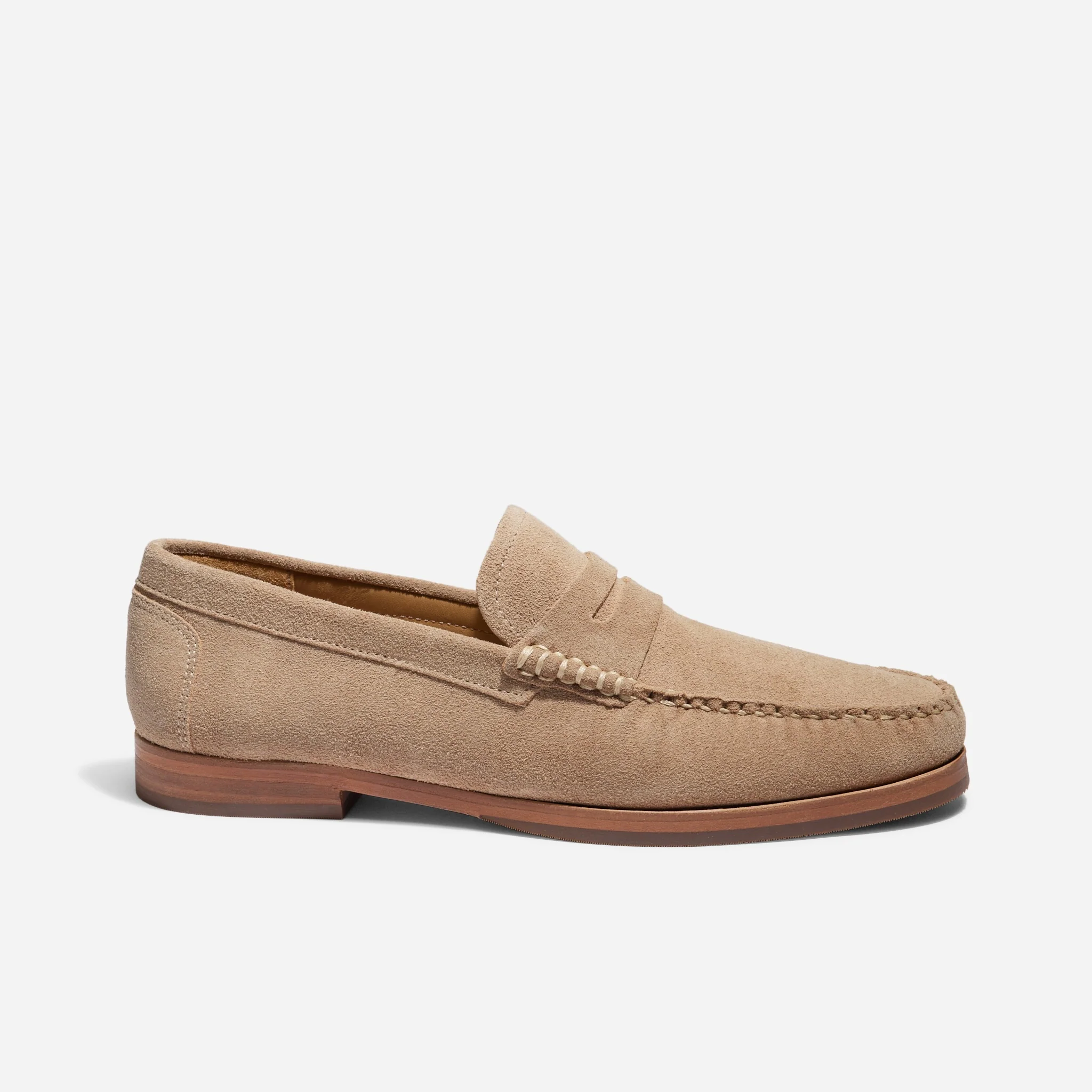 Leo Penny Loafer Linen Suede - Image 2