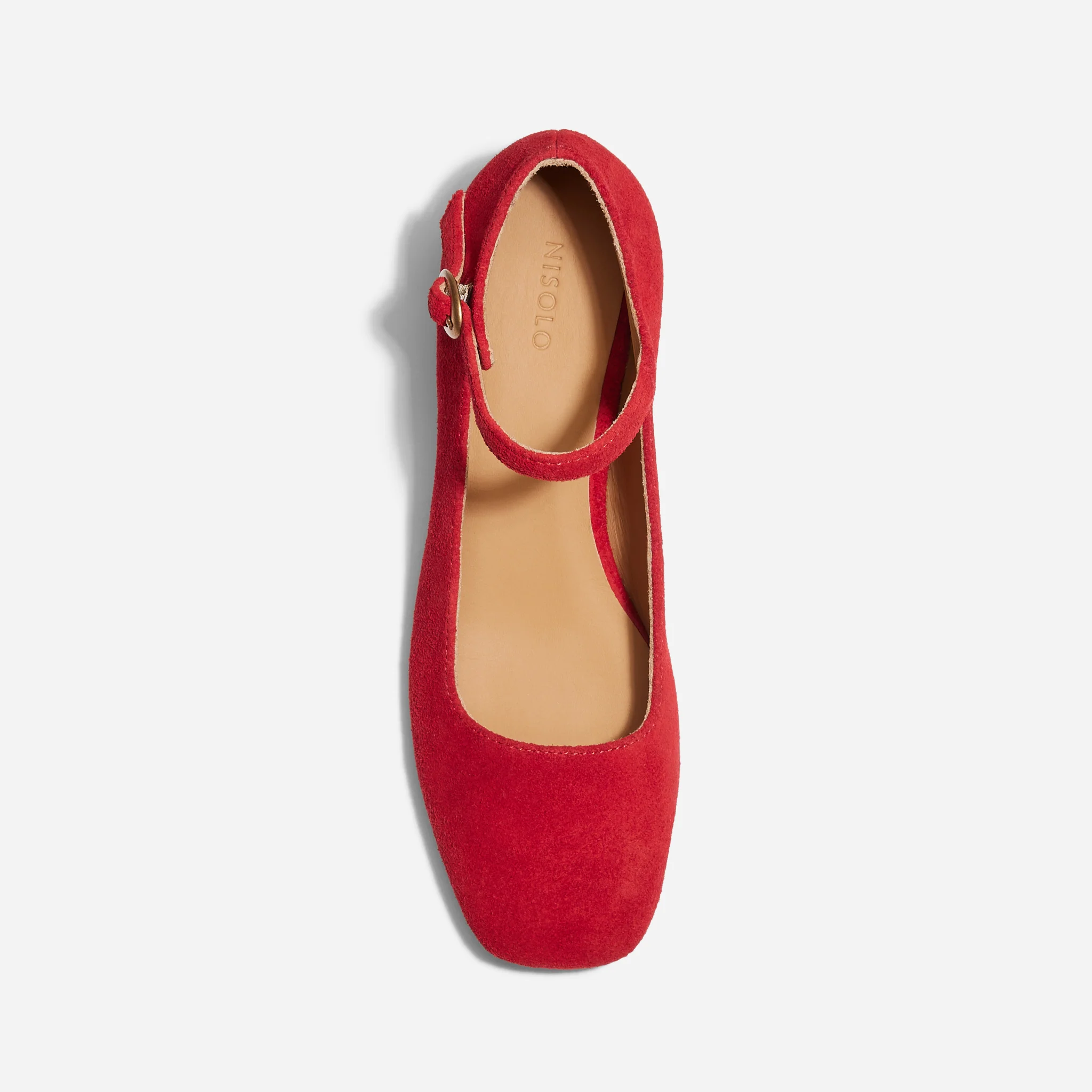 Luna Heeled Mary Jane Red - Image 4