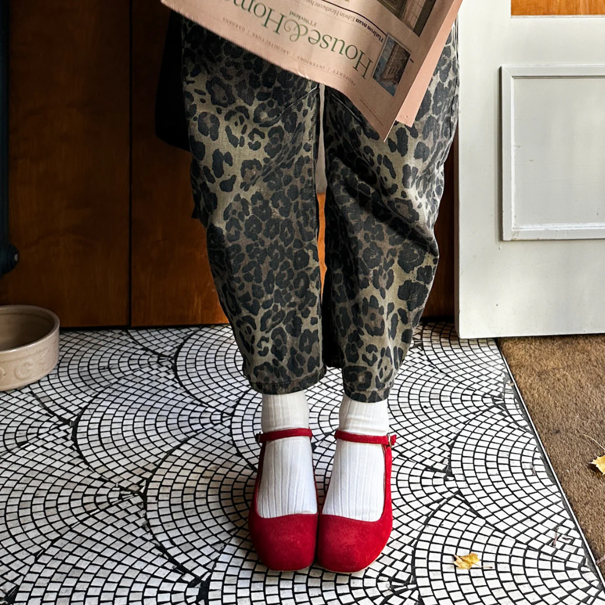 Luna Heeled Mary Jane Red - Image 6