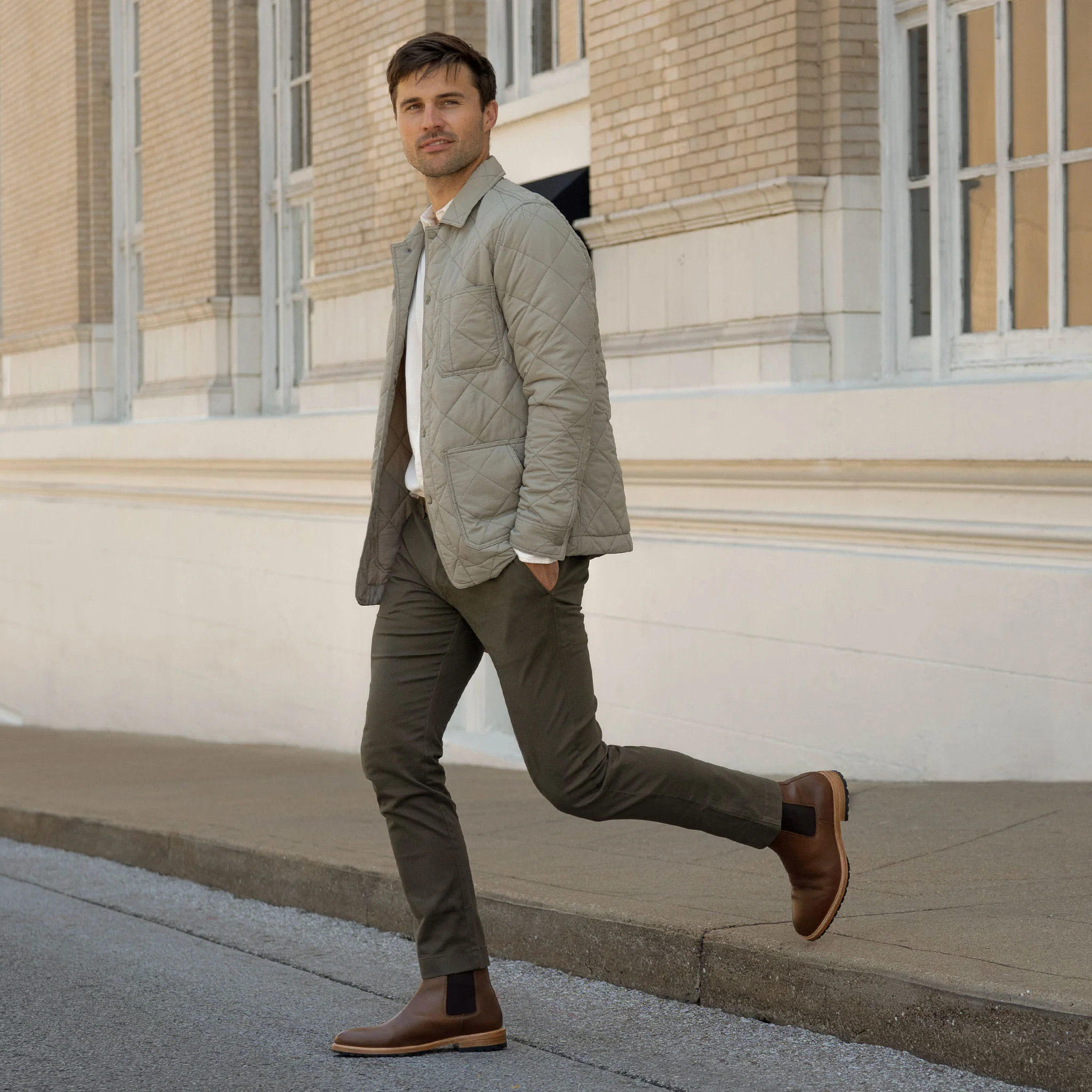 Men's Marco Everyday Chelsea Boot Brown - Image 10