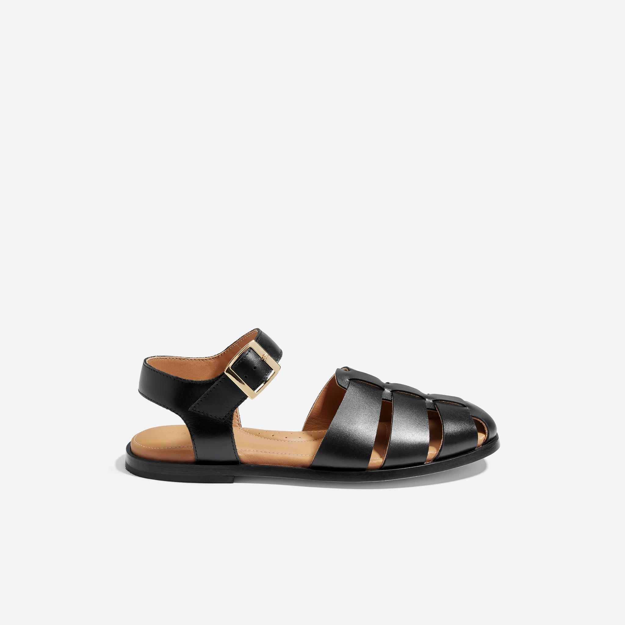 Mira Fisherman Sandal Black - Image 3