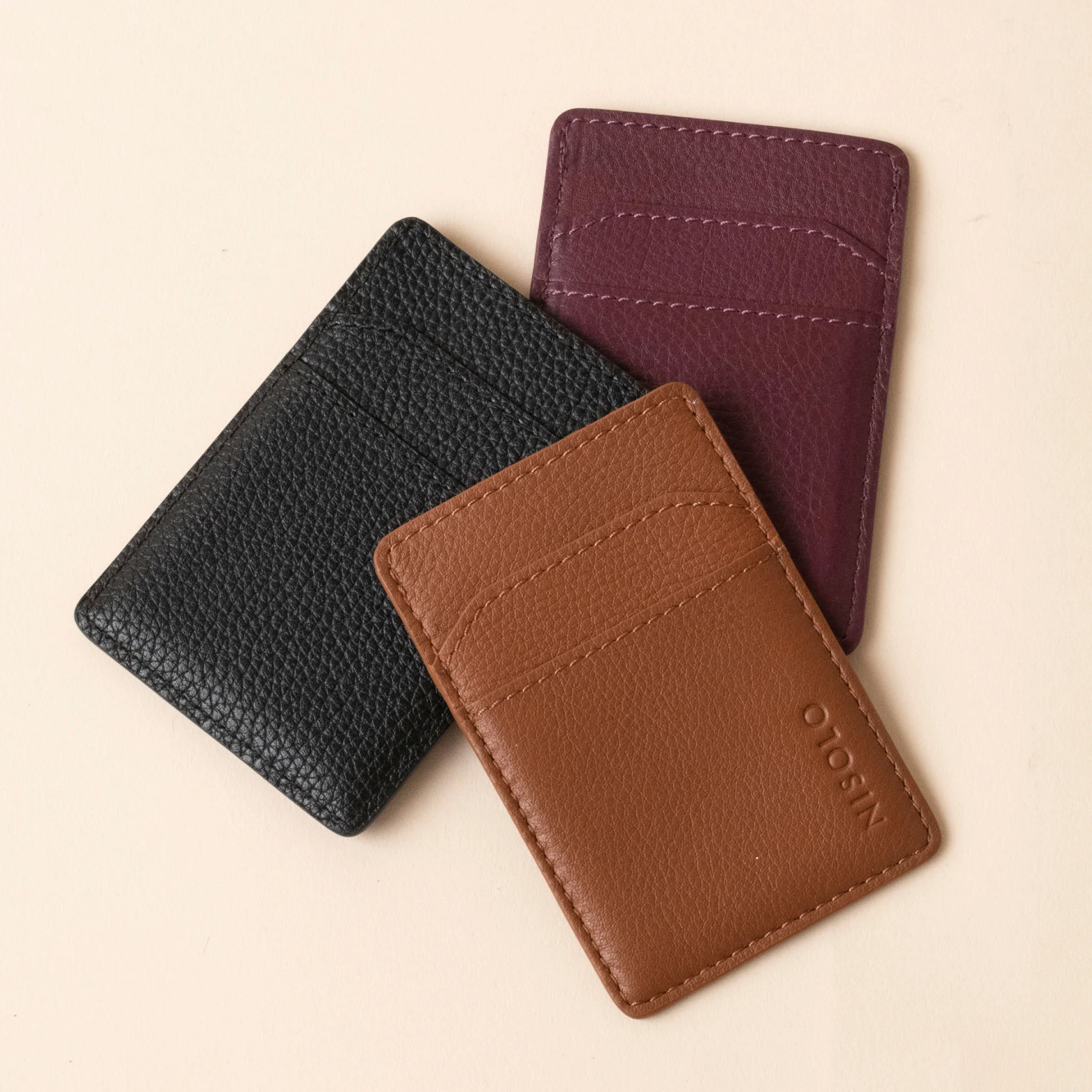 Nico Card Case Wallet Caramel - Image 3