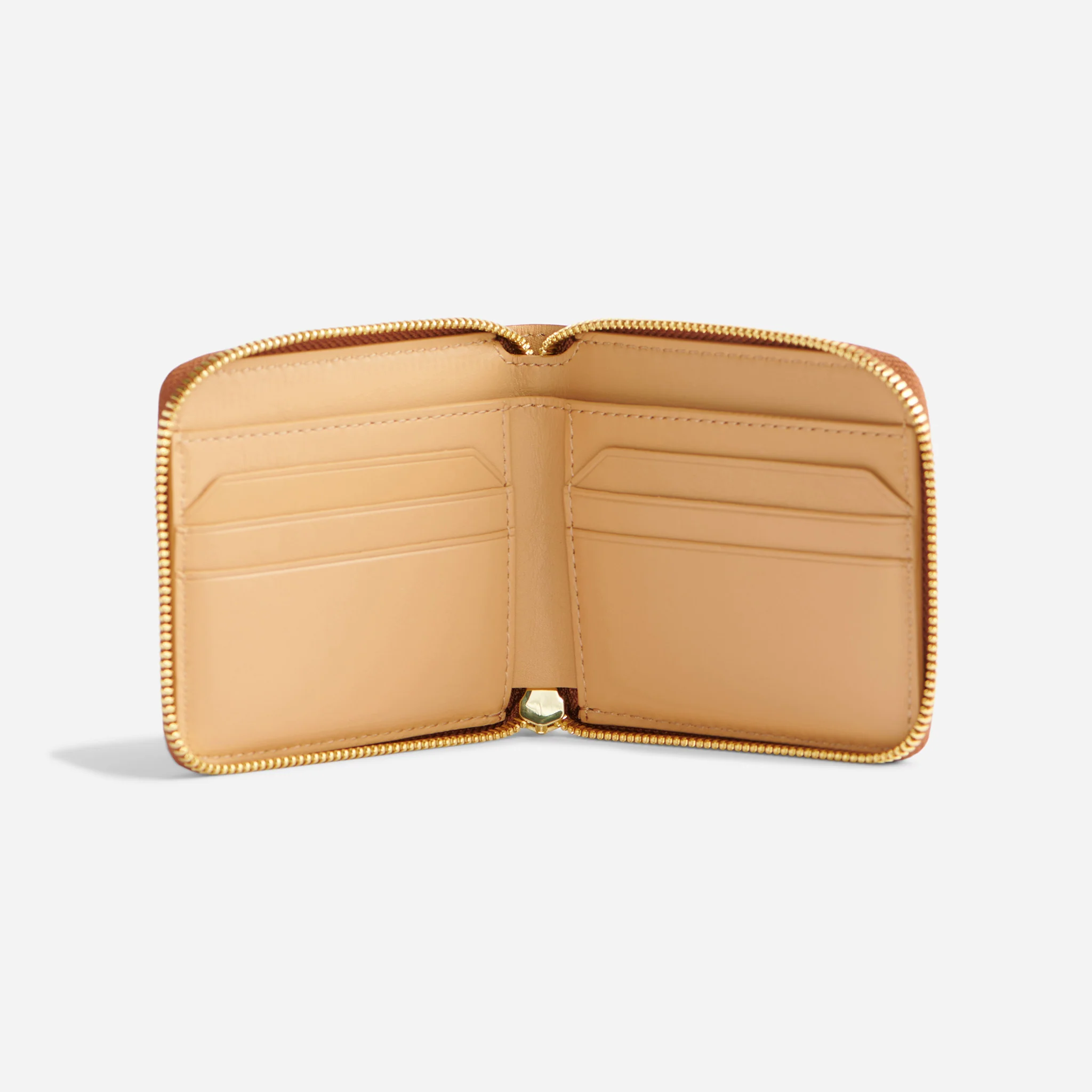 Remi Zip Wallet Caramel - Image 3