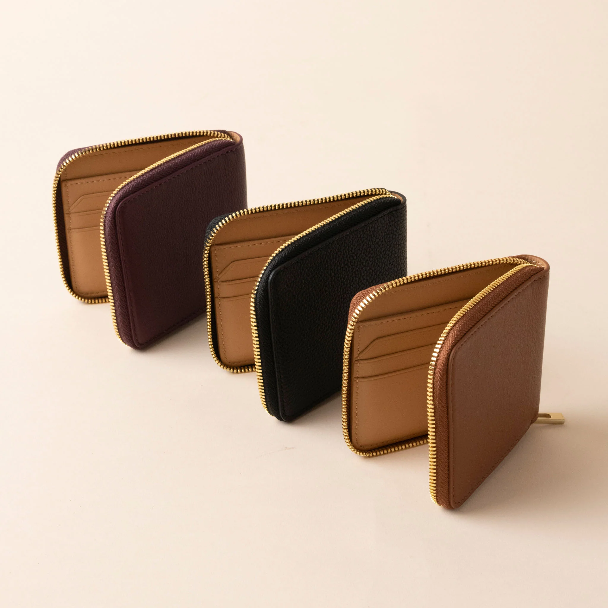 Remi Zip Wallet Caramel - Image 8